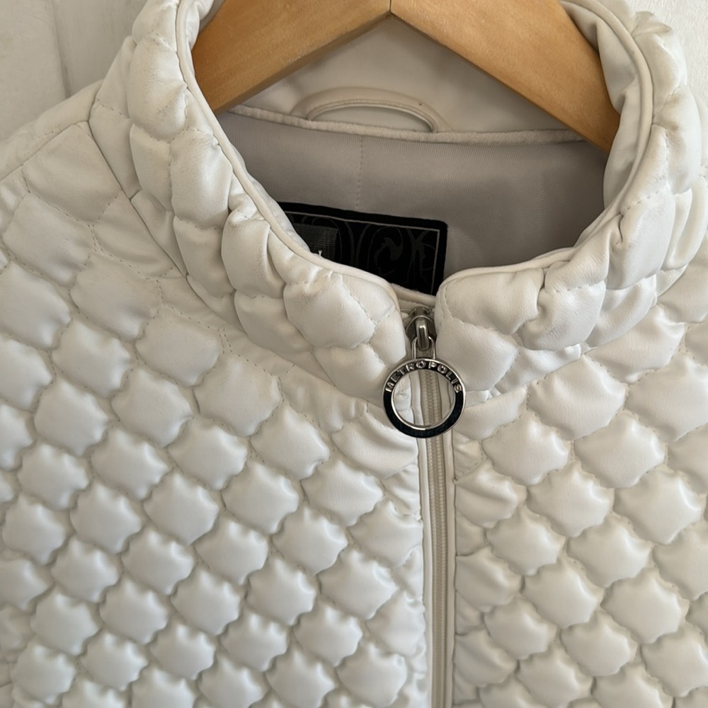 White Bubble Ski Jacket - image 2